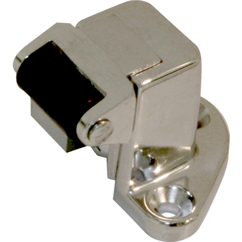 Kason 59 Strike Flush - 1/4" Offset, Polished Chrome